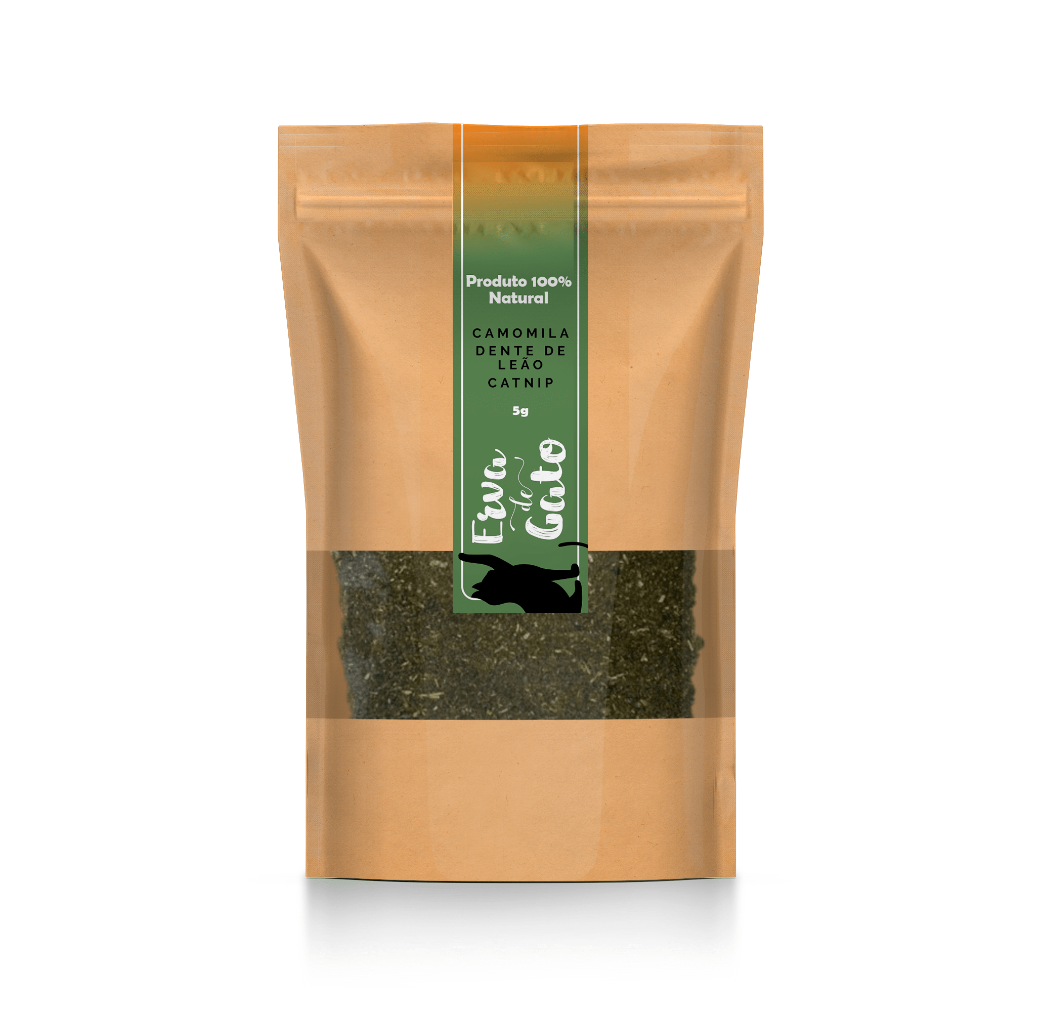 Catnip com camomila e dente de leão para tranquilizar os gatinhos mais agitados